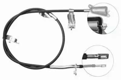 J3931067 NIPPARTS Трос, стояночная тормозная система J3931067 NIPPARTS Трос, стояночная тормозная система