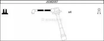 J5382057 NIPPARTS Комплект проводов зажигания J5382057 NIPPARTS Комплект проводов зажигания
