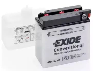 6N11A-1B EXIDE Стартерная аккумуляторная батарея 6N11A-1B EXIDE Стартерная аккумуляторная батарея