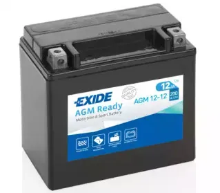 AGM12-12 EXIDE Стартерная аккумуляторная батарея AGM12-12 EXIDE Стартерная аккумуляторная батарея