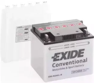 E60-N24AL-B EXIDE Стартерная аккумуляторная батарея E60-N24AL-B EXIDE Стартерная аккумуляторная батарея