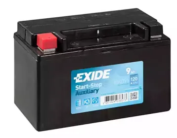 EK091 EXIDE Стартерная аккумуляторная батарея EK091 EXIDE Стартерная аккумуляторная батарея