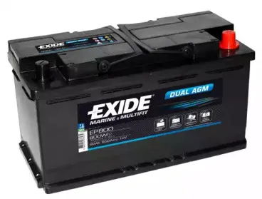 EP800 EXIDE Стартерная аккумуляторная батарея EP800 EXIDE Стартерная аккумуляторная батарея