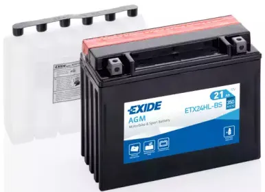 ETX24HL-BS EXIDE Стартерная аккумуляторная батарея ETX24HL-BS EXIDE Стартерная аккумуляторная батарея