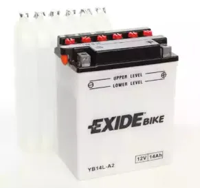 EB14L-A2 EXIDE Стартерная аккумуляторная батарея EB14L-A2 EXIDE Стартерная аккумуляторная батарея