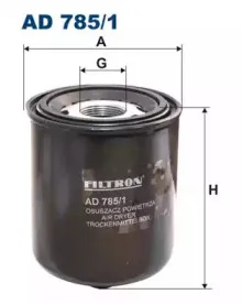 AD7851 FILTRON Осушитель воздуха, пневматическая система AD7851 FILTRON Осушитель воздуха, пневматическая система