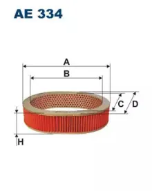 AE334 FILTRON Воздушный фильтр AE334 FILTRON Воздушный фильтр