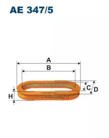 AE3475 FILTRON Воздушный фильтр AE3475 FILTRON Воздушный фильтр