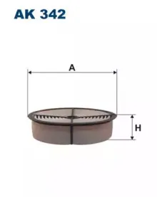 AK342 FILTRON Воздушный фильтр AK342 FILTRON Воздушный фильтр