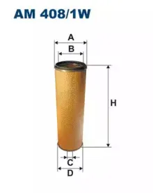 AM4081W FILTRON Фильтр добавочного воздуха AM4081W FILTRON Фильтр добавочного воздуха