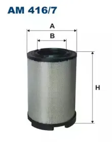 AM4167 FILTRON Воздушный фильтр AM4167 FILTRON Воздушный фильтр