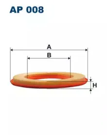 AP008 FILTRON Воздушный фильтр AP008 FILTRON Воздушный фильтр