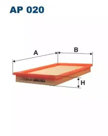 AP020 FILTRON Воздушный фильтр AP020 FILTRON Воздушный фильтр