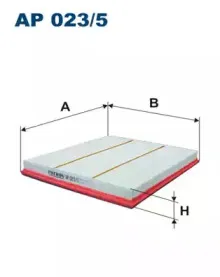 AP0235 FILTRON Воздушный фильтр AP0235 FILTRON Воздушный фильтр