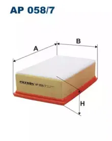 AP0587 FILTRON Воздушный фильтр AP0587 FILTRON Воздушный фильтр