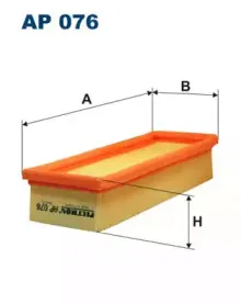 AP076 FILTRON Воздушный фильтр AP076 FILTRON Воздушный фильтр