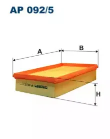 AP0925 FILTRON Воздушный фильтр AP0925 FILTRON Воздушный фильтр