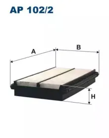 AP1022 FILTRON Воздушный фильтр AP1022 FILTRON Воздушный фильтр
