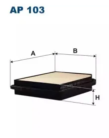AP103 FILTRON Воздушный фильтр AP103 FILTRON Воздушный фильтр