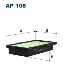 AP106 FILTRON Воздушный фильтр AP106 FILTRON Воздушный фильтр