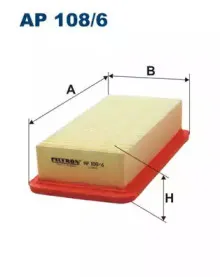 AP1086 FILTRON Воздушный фильтр AP1086 FILTRON Воздушный фильтр