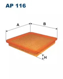 AP116 FILTRON Воздушный фильтр AP116 FILTRON Воздушный фильтр