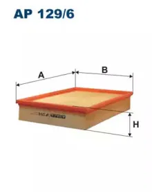 AP1296 FILTRON Воздушный фильтр AP1296 FILTRON Воздушный фильтр