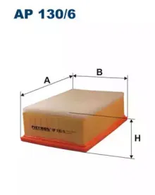 AP1306 FILTRON Воздушный фильтр AP1306 FILTRON Воздушный фильтр