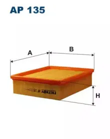 AP135 FILTRON Воздушный фильтр AP135 FILTRON Воздушный фильтр