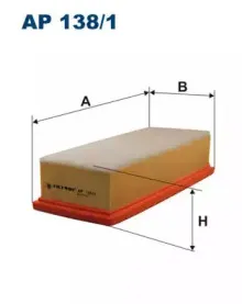 AP1381 FILTRON Воздушный фильтр AP1381 FILTRON Воздушный фильтр