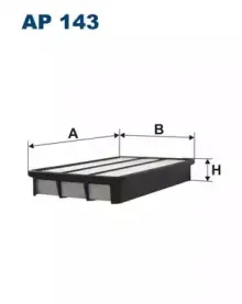 AP143 FILTRON Воздушный фильтр AP143 FILTRON Воздушный фильтр