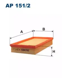 AP1512 FILTRON Воздушный фильтр AP1512 FILTRON Воздушный фильтр