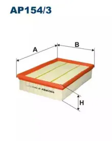 AP1543 FILTRON Воздушный фильтр AP1543 FILTRON Воздушный фильтр
