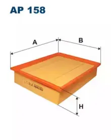 AP158 FILTRON Воздушный фильтр AP158 FILTRON Воздушный фильтр