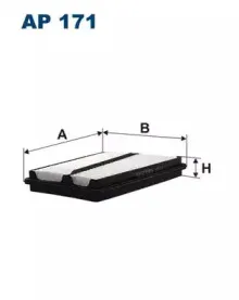 AP171 FILTRON Воздушный фильтр AP171 FILTRON Воздушный фильтр