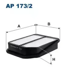 AP1732 FILTRON Воздушный фильтр AP1732 FILTRON Воздушный фильтр