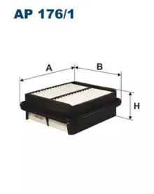 AP1761 FILTRON Воздушный фильтр AP1761 FILTRON Воздушный фильтр