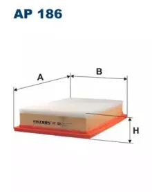 AP186 FILTRON Воздушный фильтр AP186 FILTRON Воздушный фильтр
