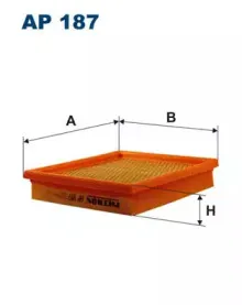 AP187 FILTRON Воздушный фильтр AP187 FILTRON Воздушный фильтр