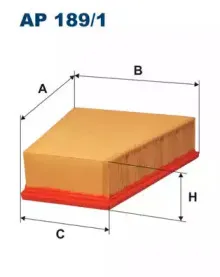 AP1891 FILTRON Воздушный фильтр AP1891 FILTRON Воздушный фильтр