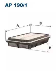 AP1901 FILTRON Воздушный фильтр AP1901 FILTRON Воздушный фильтр