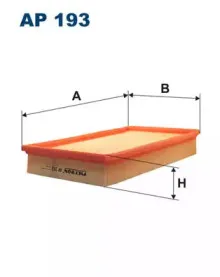 AP193 FILTRON Воздушный фильтр AP193 FILTRON Воздушный фильтр