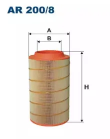 AR2008 FILTRON Воздушный фильтр AR2008 FILTRON Воздушный фильтр