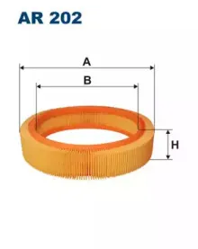AR202 FILTRON Воздушный фильтр AR202 FILTRON Воздушный фильтр