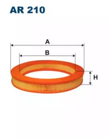 AR210 FILTRON Воздушный фильтр AR210 FILTRON Воздушный фильтр