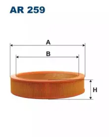 AR259 FILTRON Воздушный фильтр AR259 FILTRON Воздушный фильтр