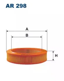 AR298 FILTRON Воздушный фильтр AR298 FILTRON Воздушный фильтр