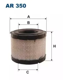 AR350 FILTRON Воздушный фильтр AR350 FILTRON Воздушный фильтр