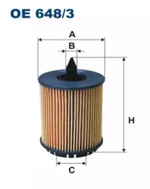 OE6483 FILTRON Масляный фильтр OE6483 FILTRON Масляный фильтр