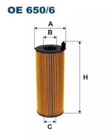 OE6506 FILTRON Масляный фильтр OE6506 FILTRON Масляный фильтр